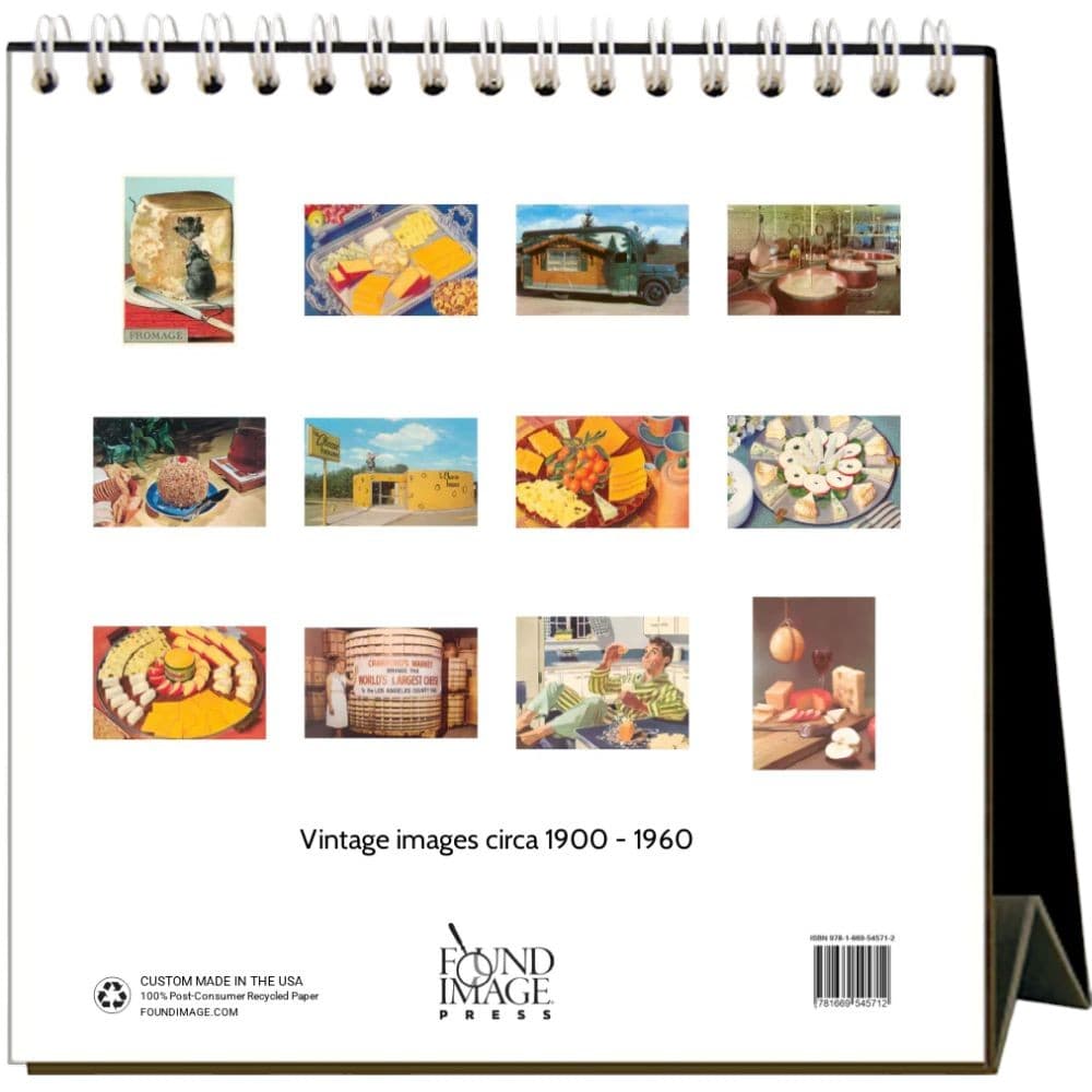 Cheese 2026 Easel Desk Calendar First Alternate Image