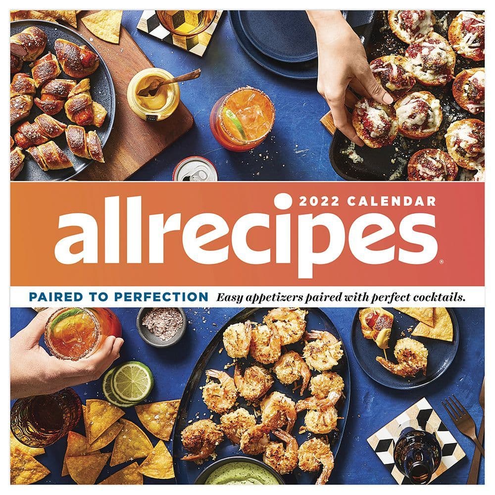All Recipes Paired to Perfection 2022 Wall Calendar