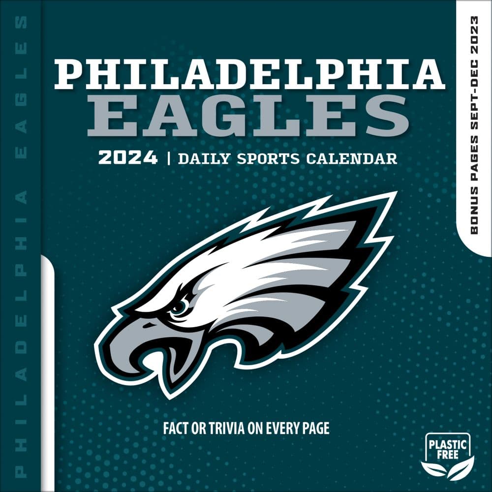 NFL Philadelphia Eagles 2024 Desk Calendar
