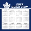 image NHL Toronto Maple Leafs 2027 Desk Calendar Third Alternate Image