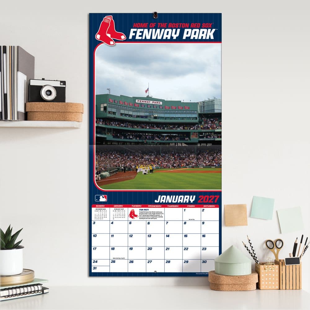 MLB Iconic Ballparks 2027 Wall Calendar Fifth Alternate Image