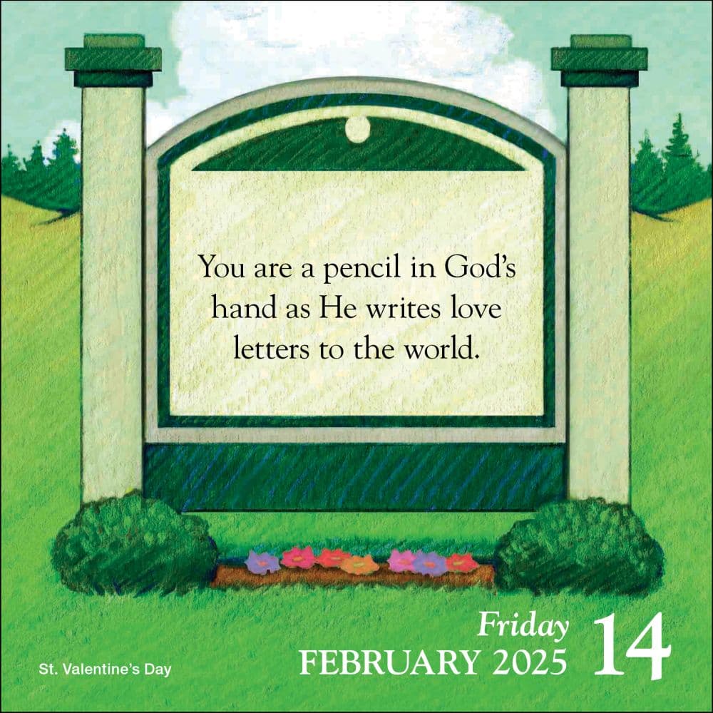 Church Signs 2025 Desk Calendar First Alternate Image width=&quot;1000&quot; height=&quot;1000&quot;