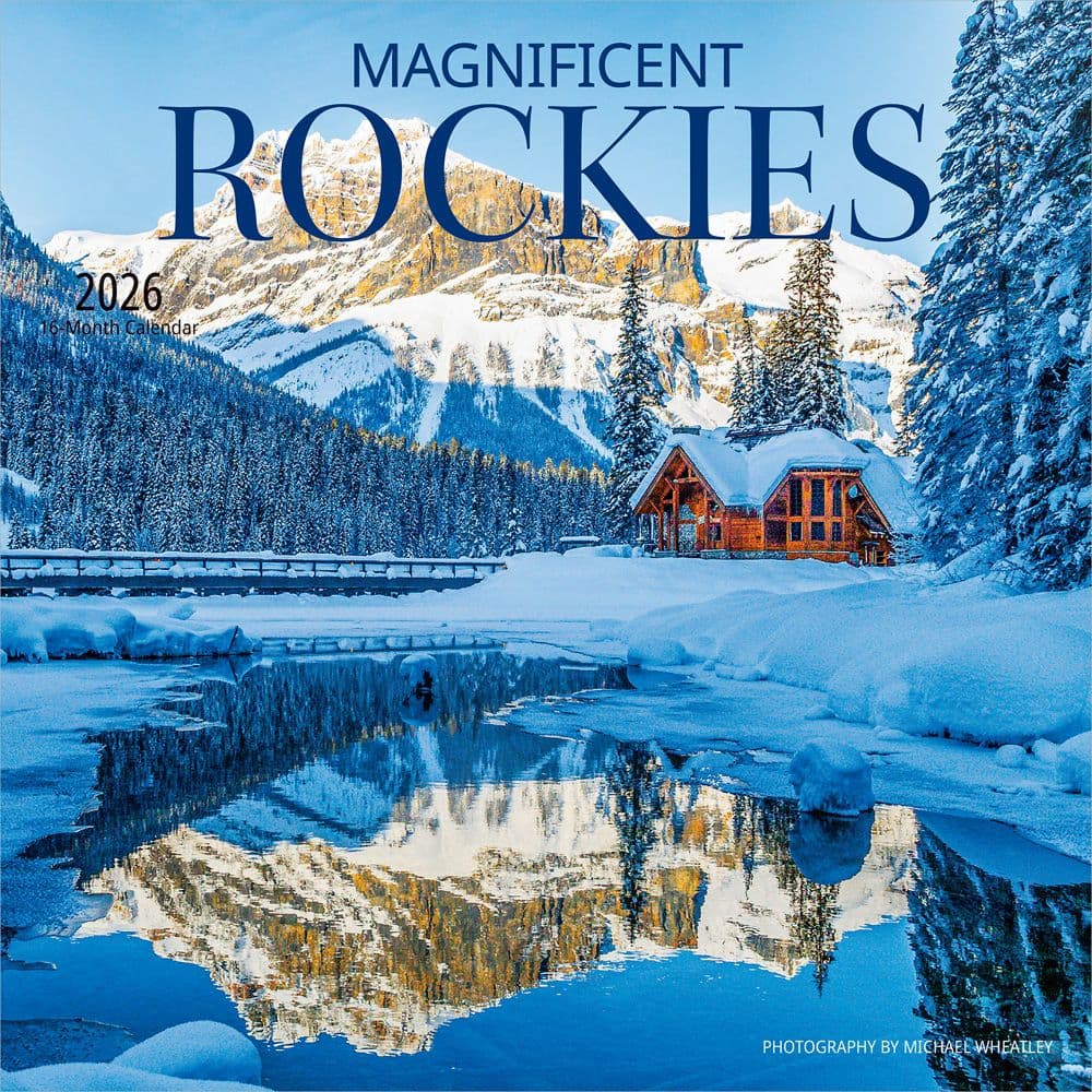 Magnificent Rockies 2026 Mini Wall Calendar Main Product Image