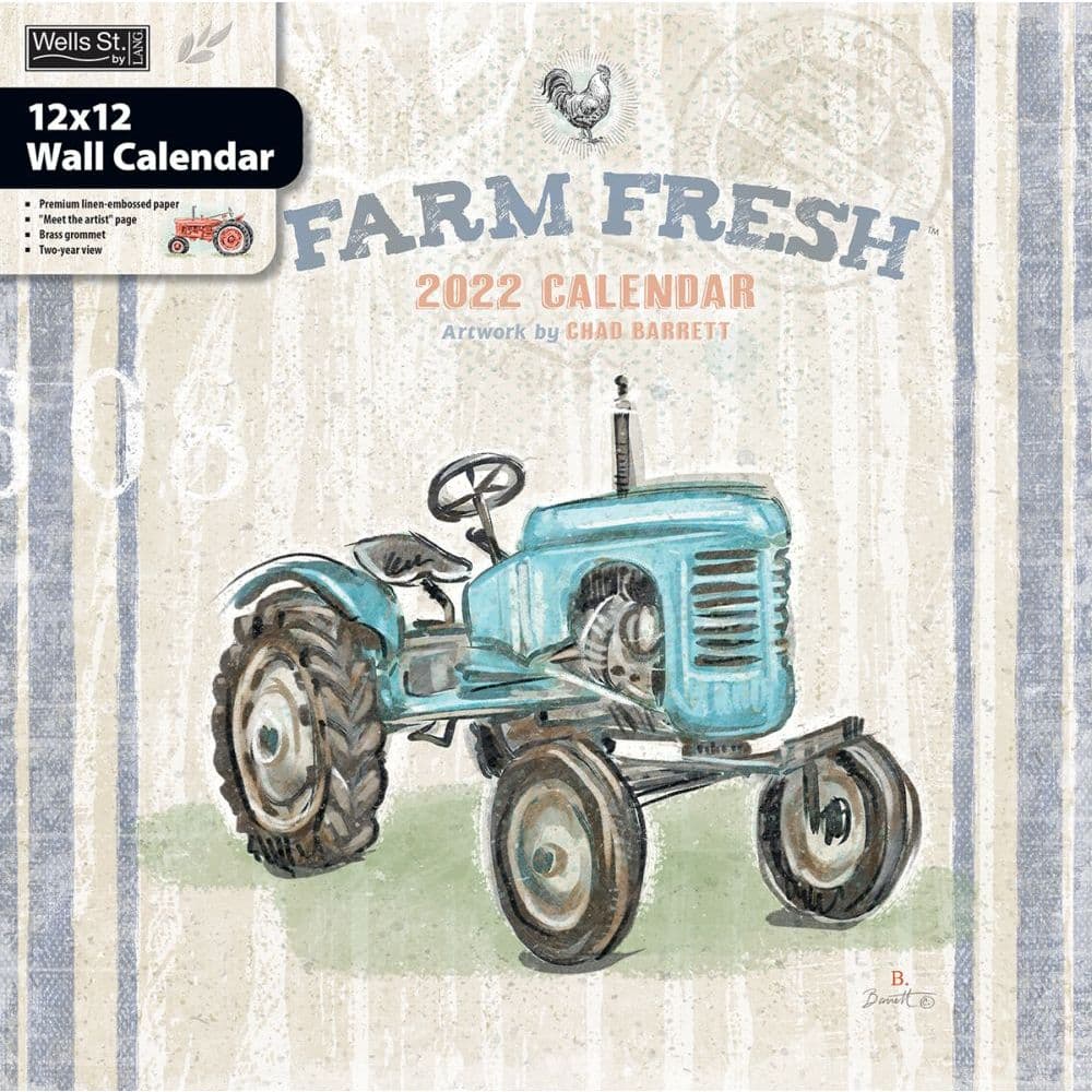 Farm Fresh 2022 Wall Calendar - Calendars.com