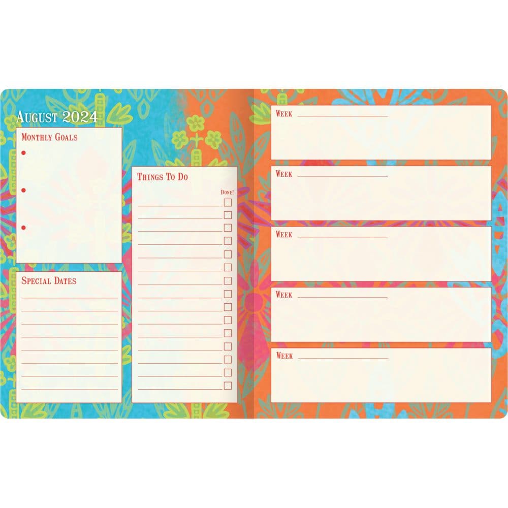 Bohemian by Susan Winget 2025 Monthly Planner First Alternate Image width="1000" height="1000"