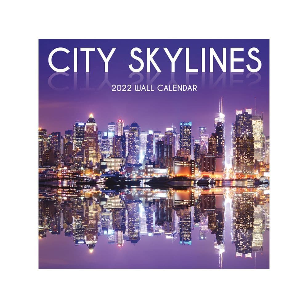 City Skylines 2022 Mini Wall Calendar - Calendars.com