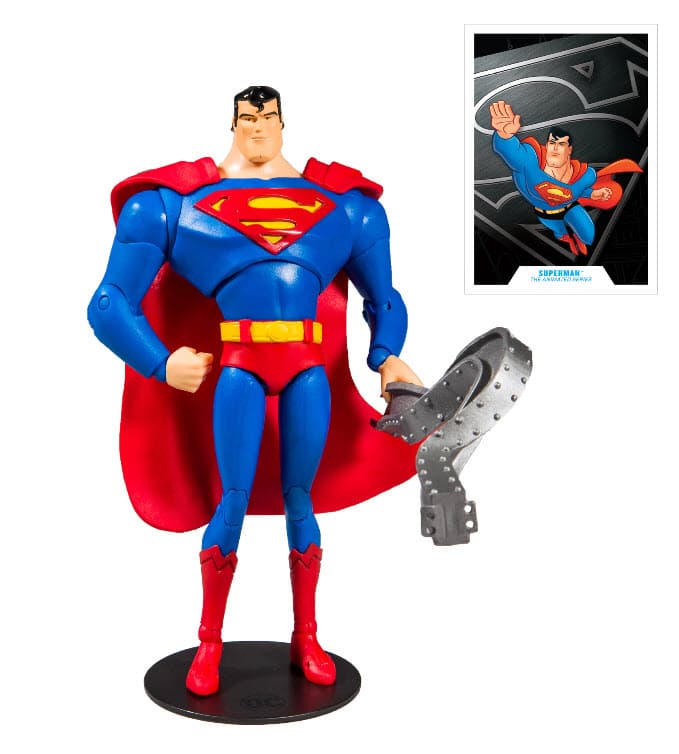 Dc Animated Superman Action Figure Alternate Image 2