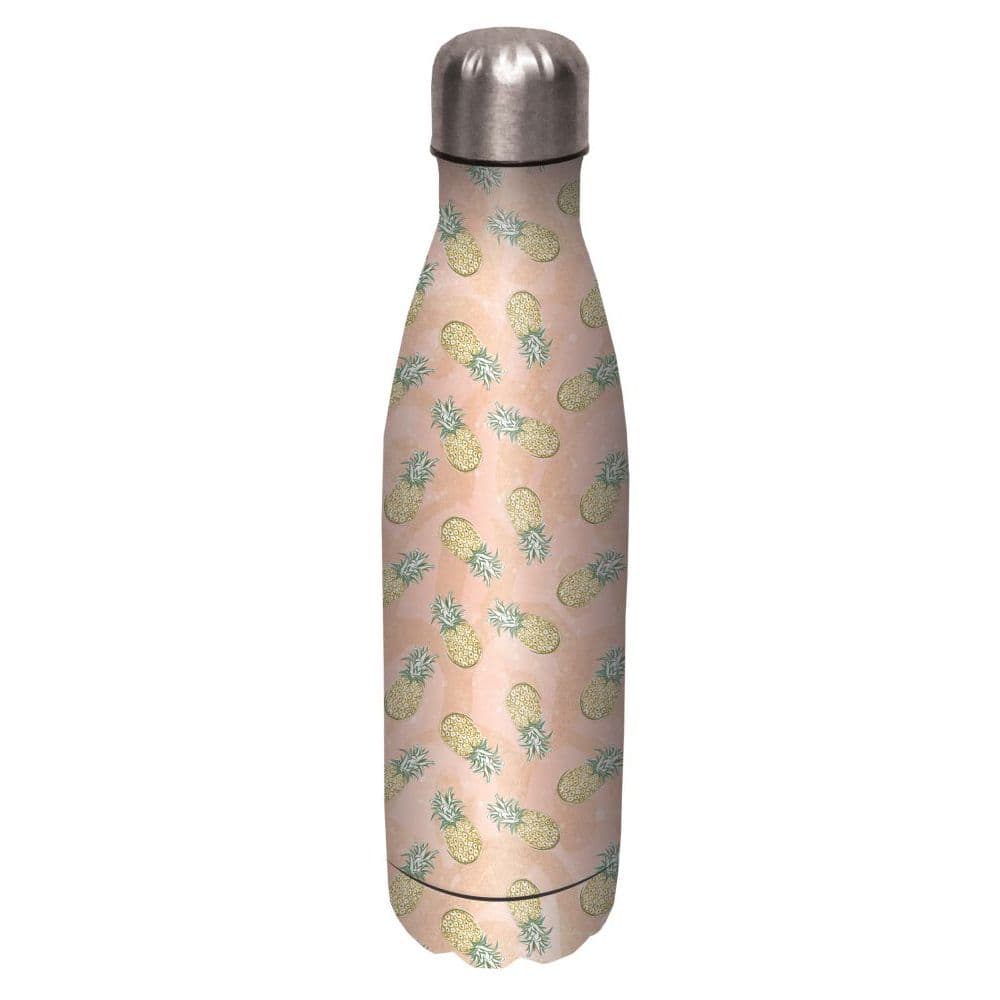 Lang Impressions Pineapple Paradise 17 oz. Stainless Steel Water Bottle by Chad Barrett