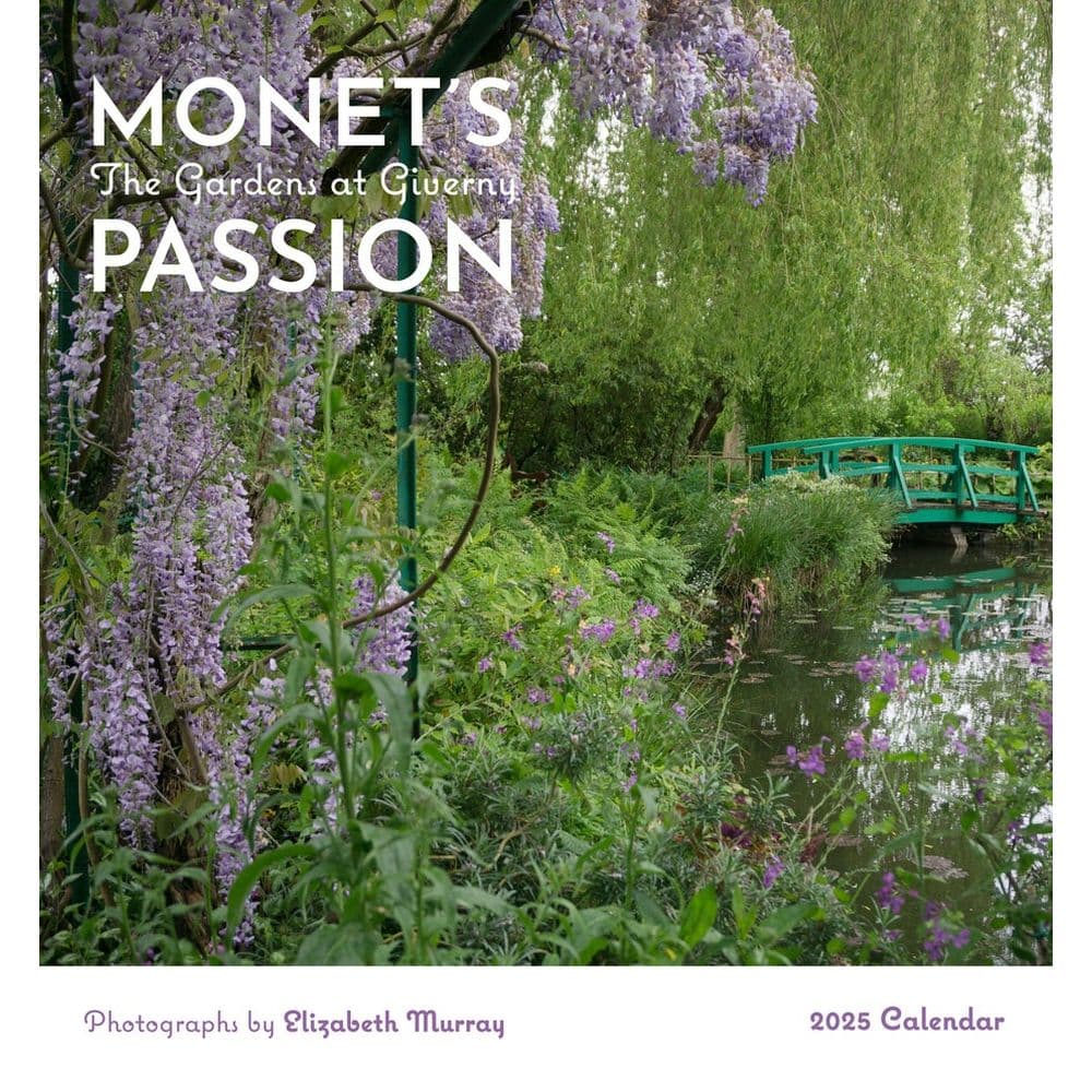 Monets Passion 2025 Mini Wall Calendar Main Image