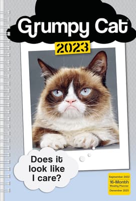 Grumpy Cat 2023 Calendar Grumpy Cat 2023 Planner - Calendars.com