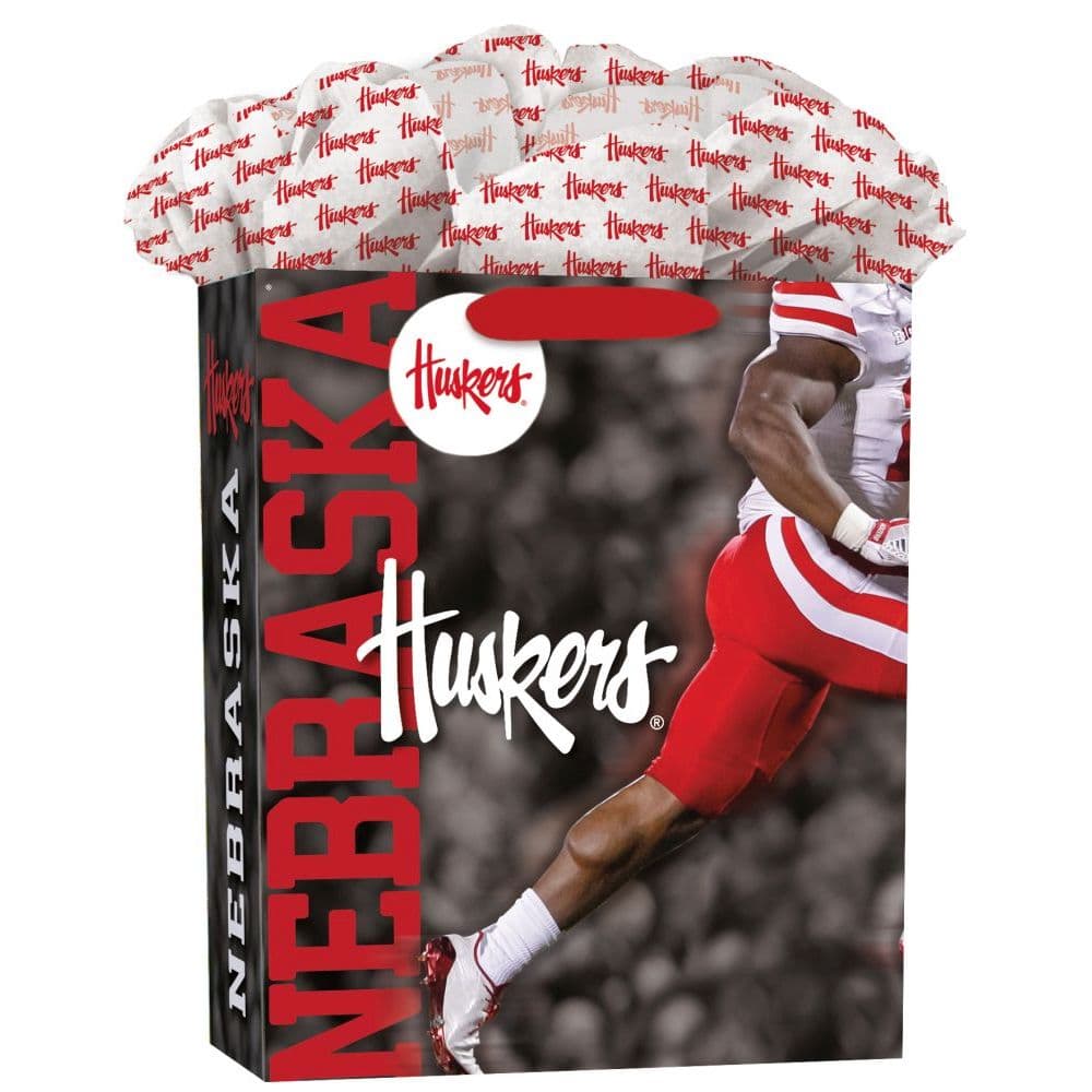 Nebraska Cornhuskers Lg GoGo Gift Bag