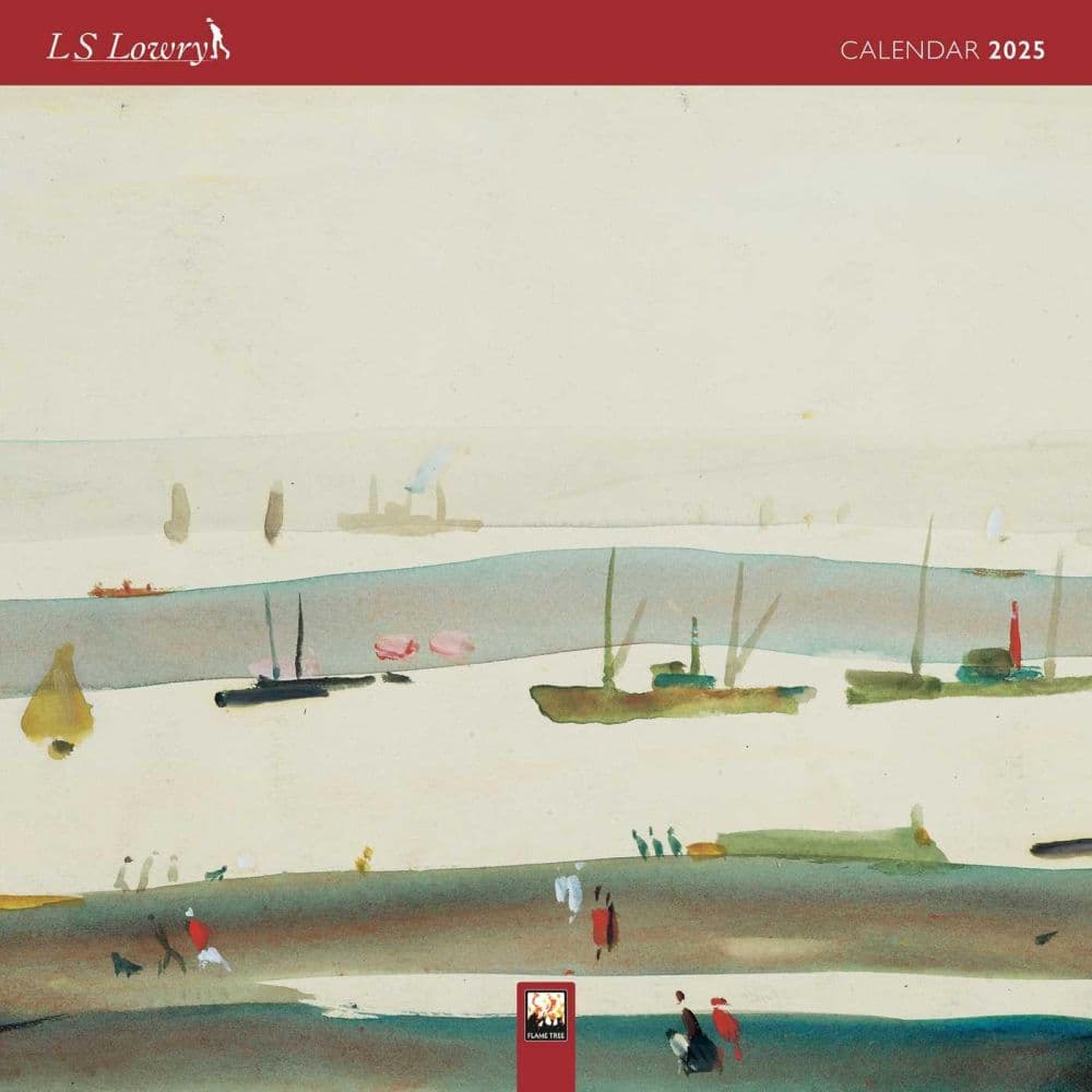 Lowry 2025 Wall Calendar