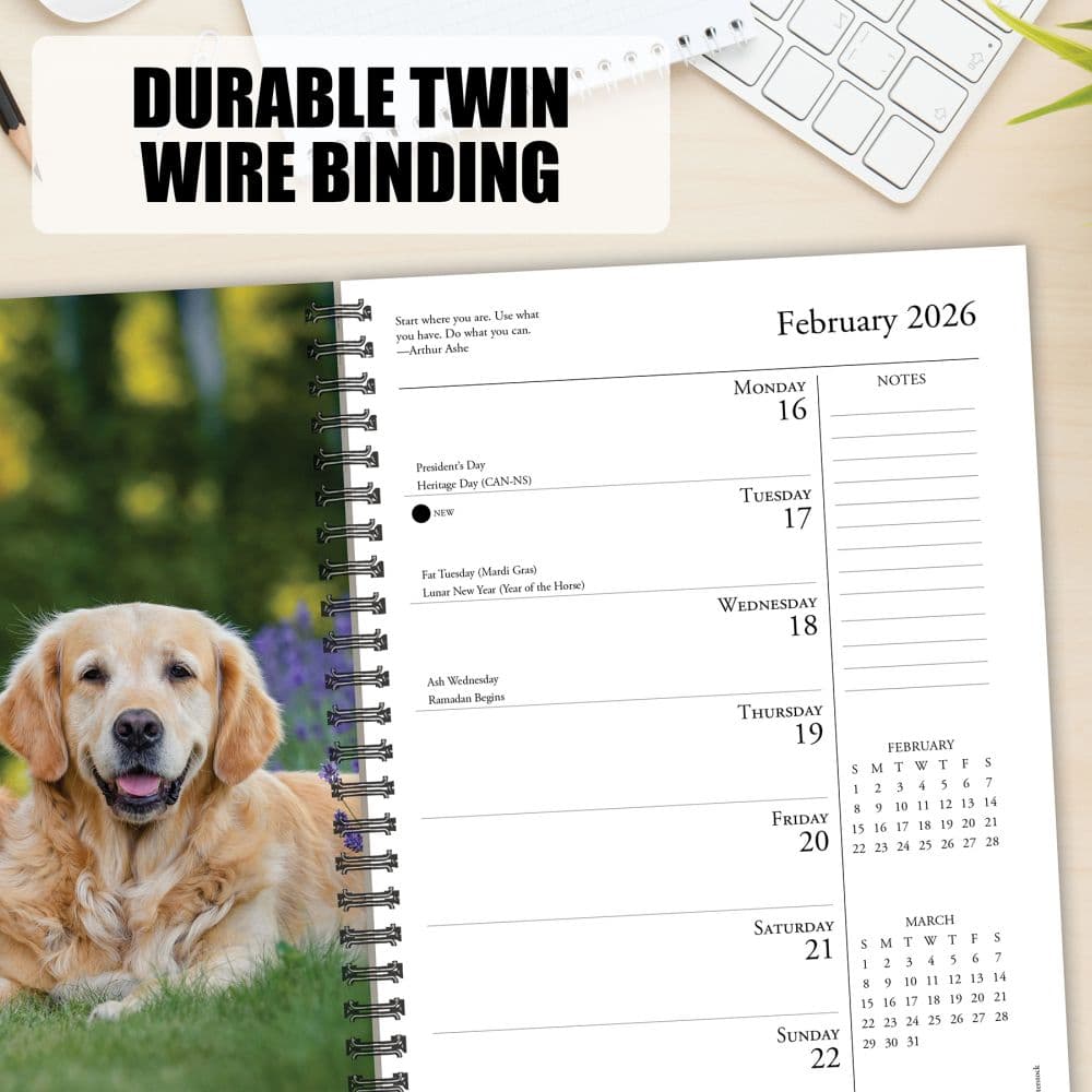 What Goldens Teach Us 2026 Engagement Planner Fourth Alternate Image