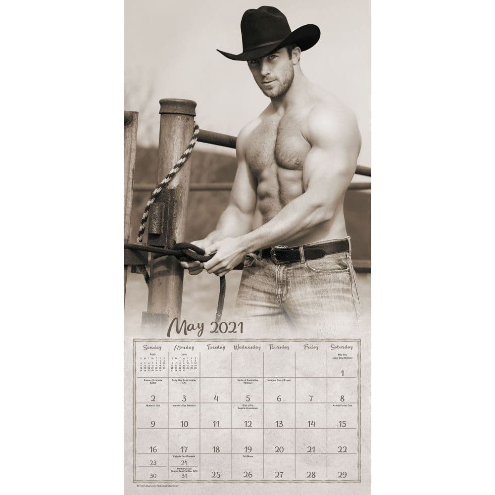 Studs N Spurs Wall Calendar