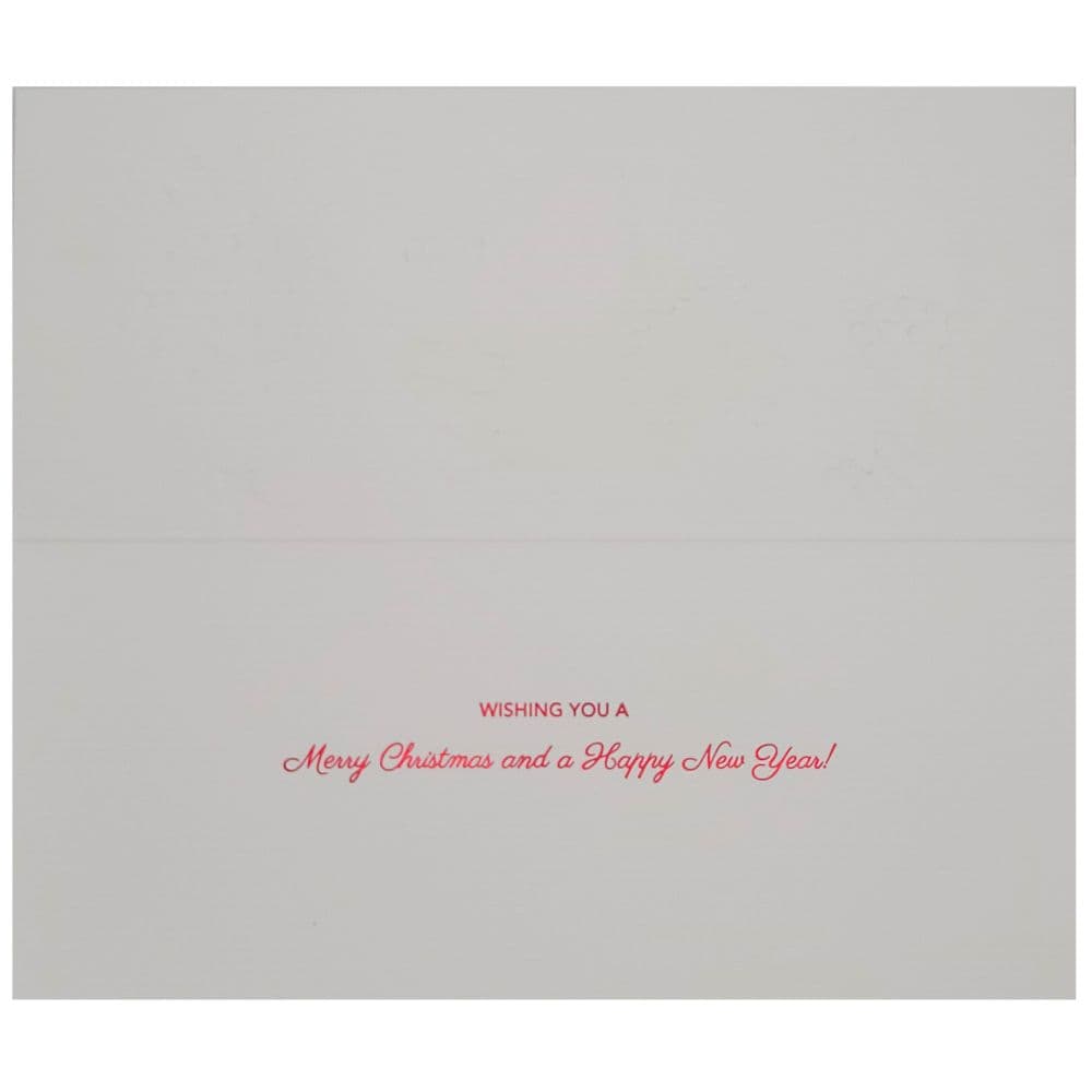 Row of Penguins Christmas Card Alt2