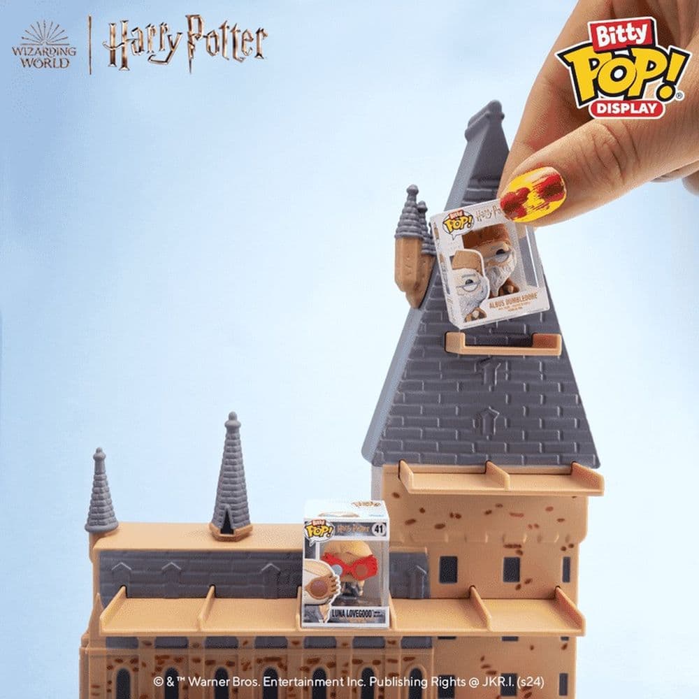 FUNKO Pop Bitty Hogwarts Castle Display Case Fourth Alternate Image