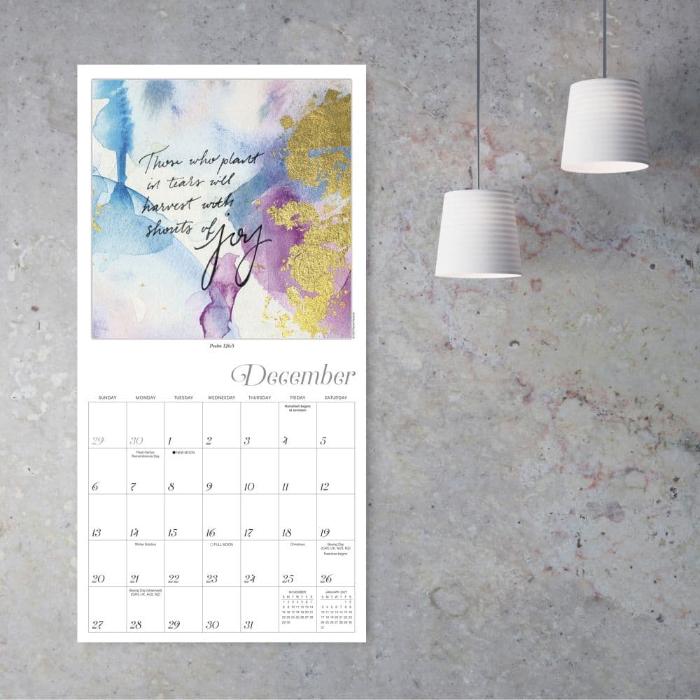 Bless This Year 2026 Wall Calendar Fourth Alternate Image