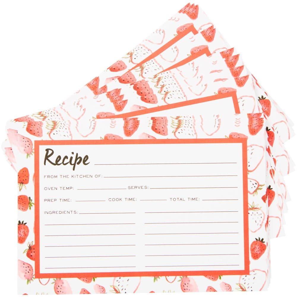 Strawberry Fields Recipe Cards Third Alternate Image width=&quot;1000&quot; height=&quot;1000&quot;