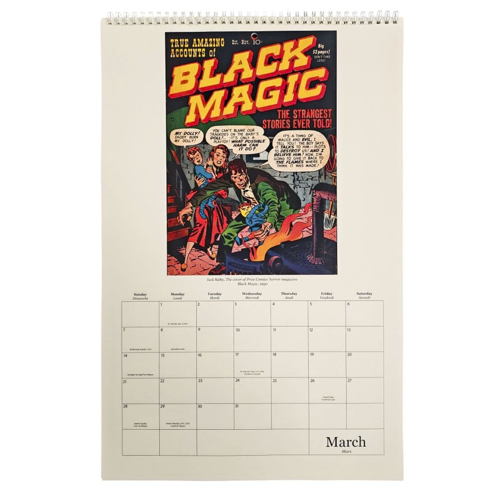 Classic Comic 2027 Wall Calendar Fourth Alternate Image