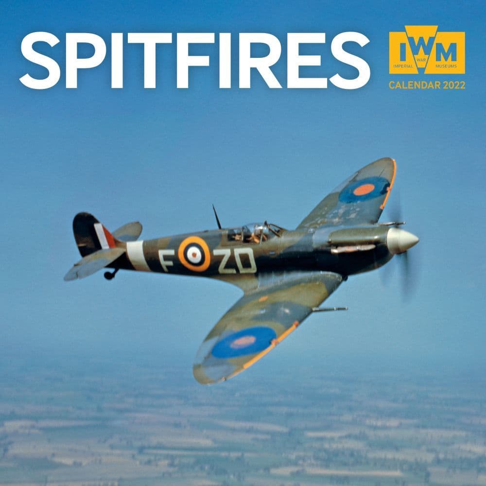 Imperial War Museum Spitfires 2022 Wall Calendar