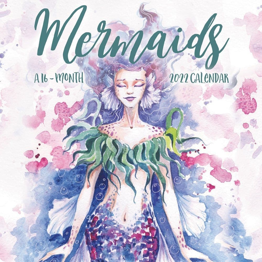 Mermaids 2022 Wall calendar