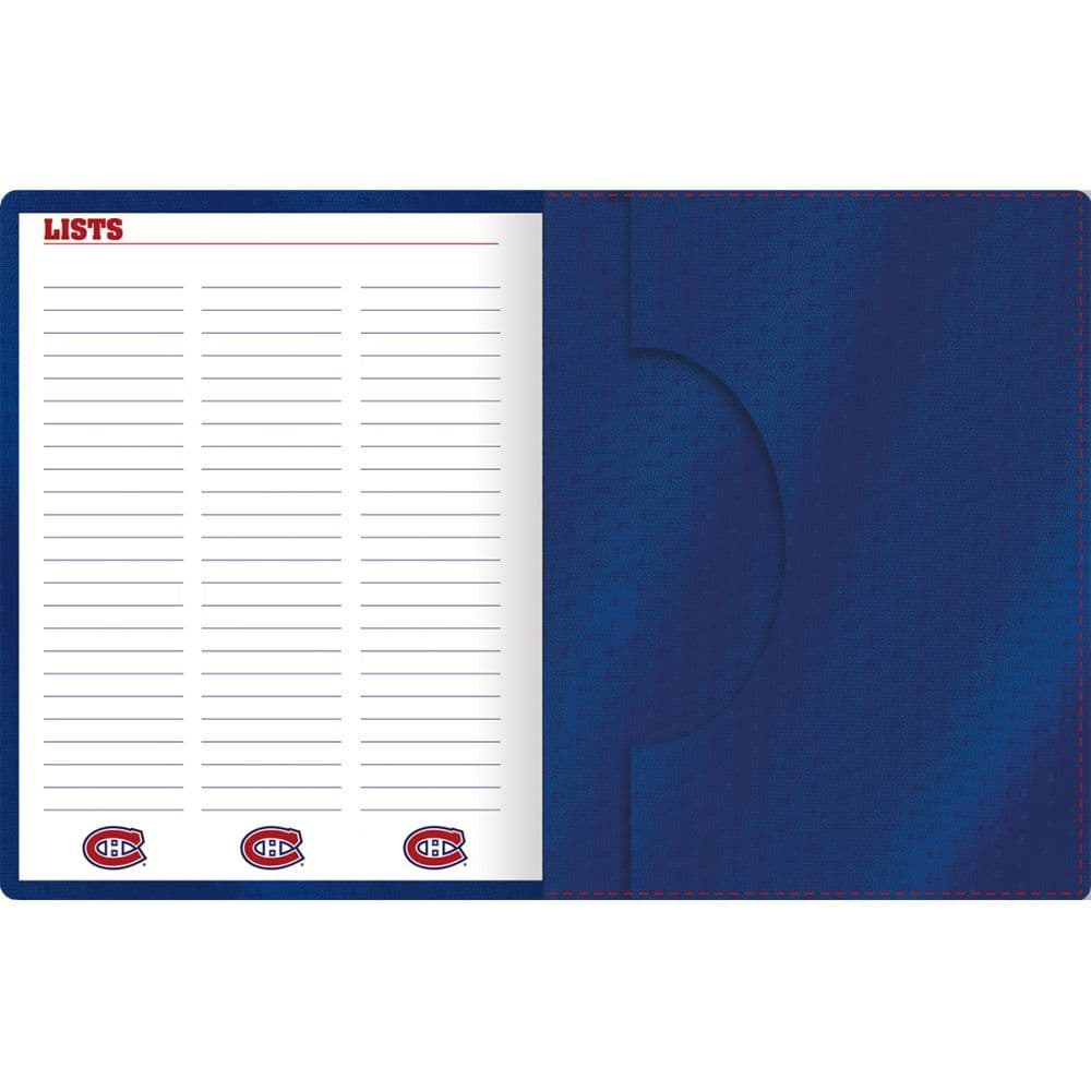 NHL Montreal Canadiens Monthly Planner Calendarscom