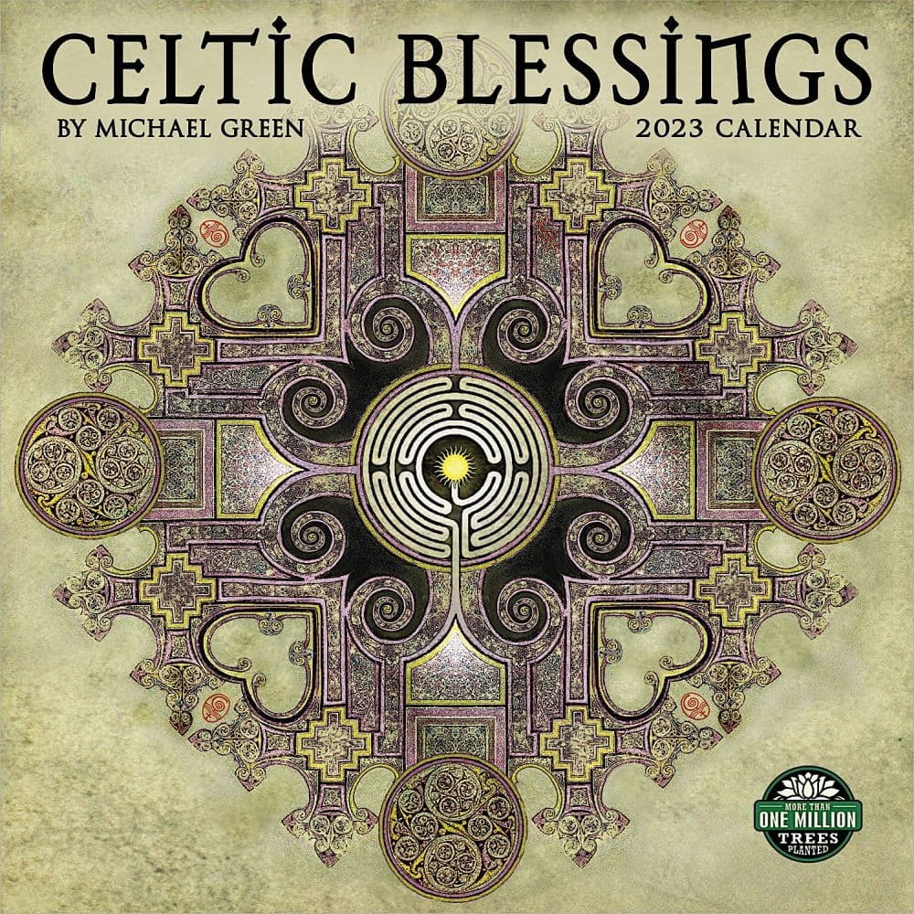 Celtic Calendar 2023 Celtic Blessings 2023 Wall Calendar - Calendars.com
