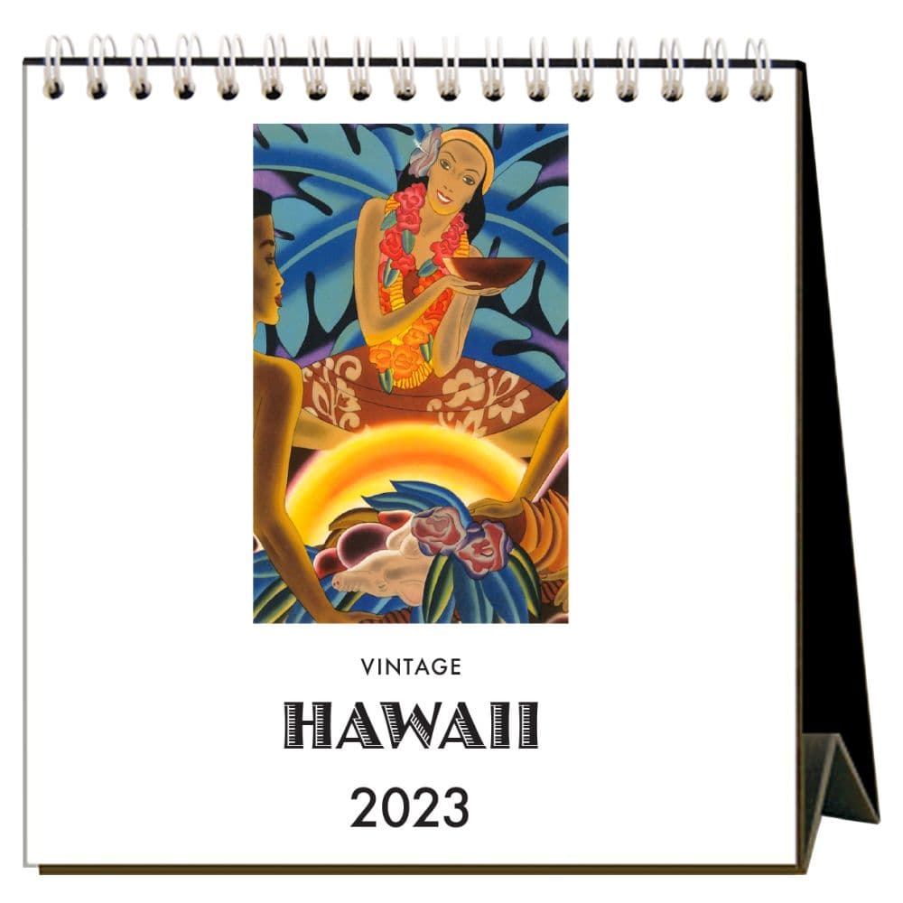 Found Image Press Hawaii 2023 Desk Calendar