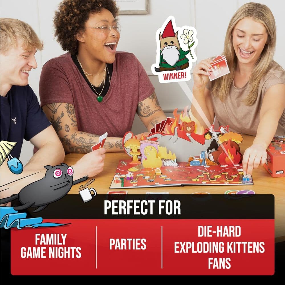 Exploding Kittens Board Game Sixth Alternate Image
