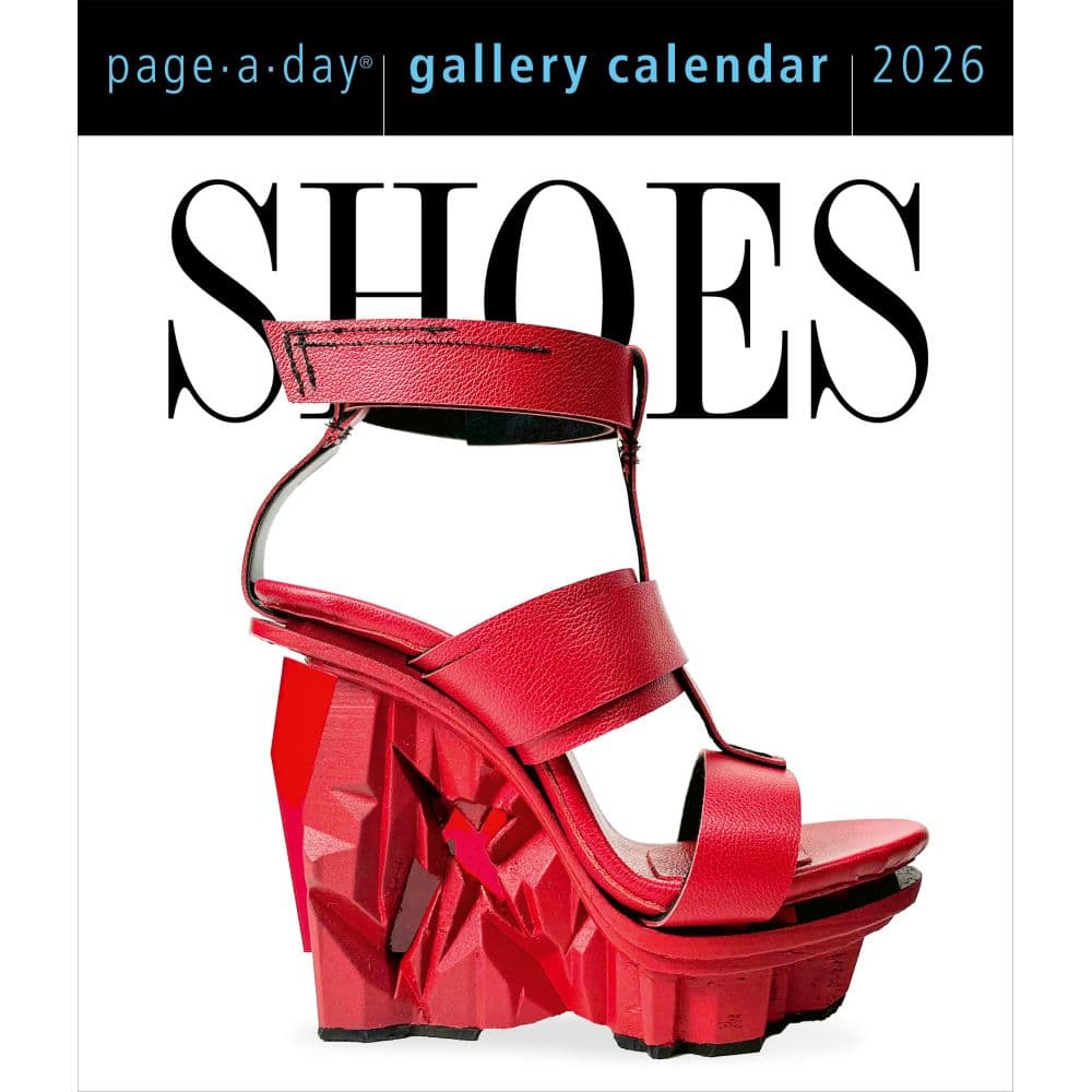 Shoes Gallery 2026 Desk Calendar Sixth Alternate Image