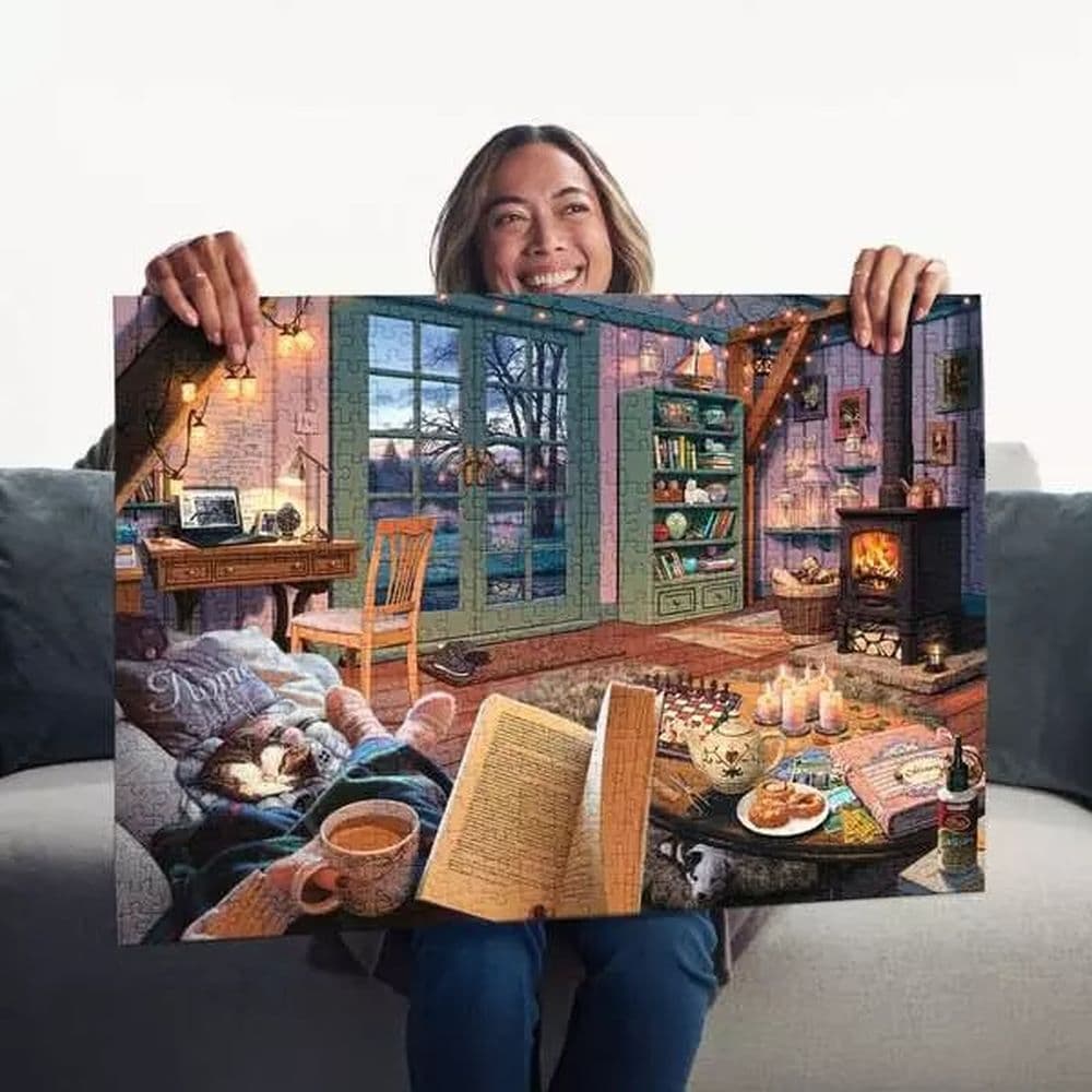 Cozy Retreat Large Format 500 Piece Puzzle Third Alternate Image