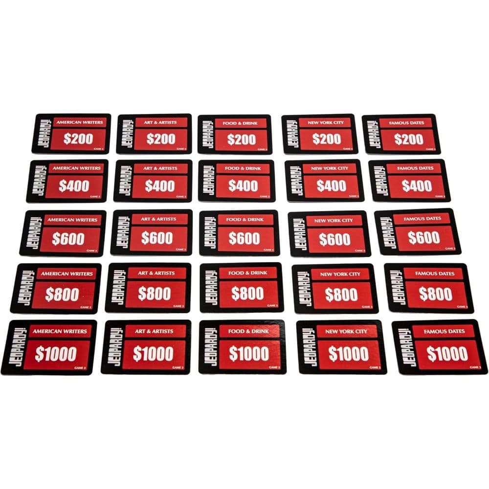 Jeopardy Card Game First Alternate Image