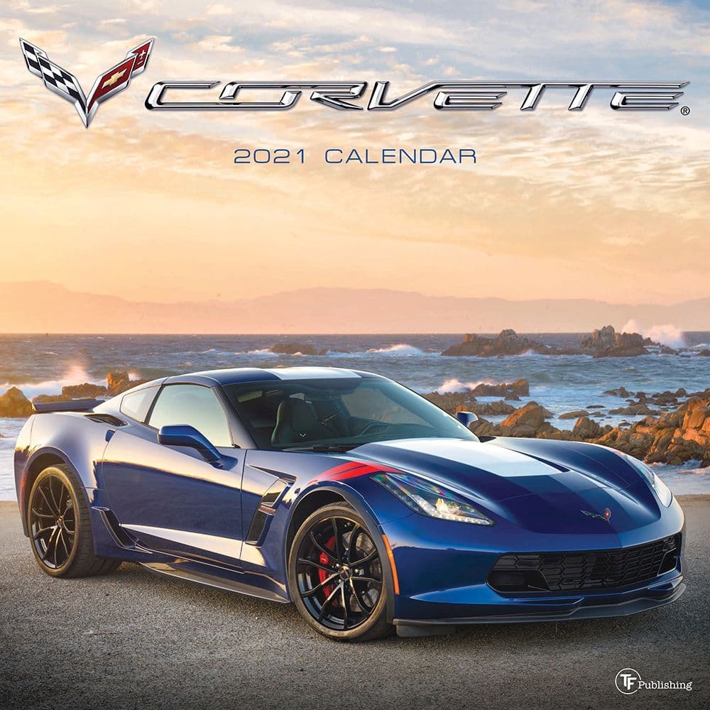 Corvette Wall Calendar Calendars Com