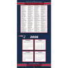 image NFL New England Patriots 2027 Wall Calendar Second Alternate Image