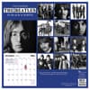 image Beatles A Day in the Life 2025 Wall Calendar back cover