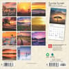 image Sunrise Sunset 2025 Mini Wall Calendar