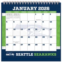 image NFL Seattle Seahawks 2026 Easel Desk Calendar