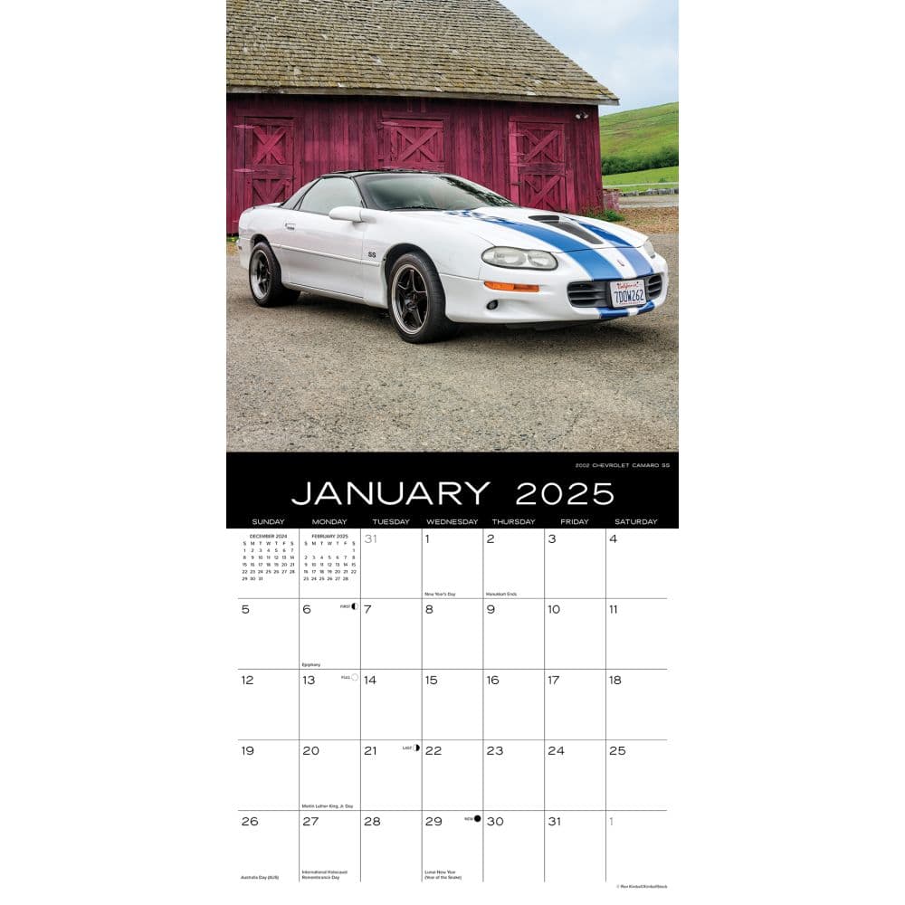 Camaro 2025 Wall Calendar Second Alternate Image width=&quot;1000&quot; height=&quot;1000&quot;