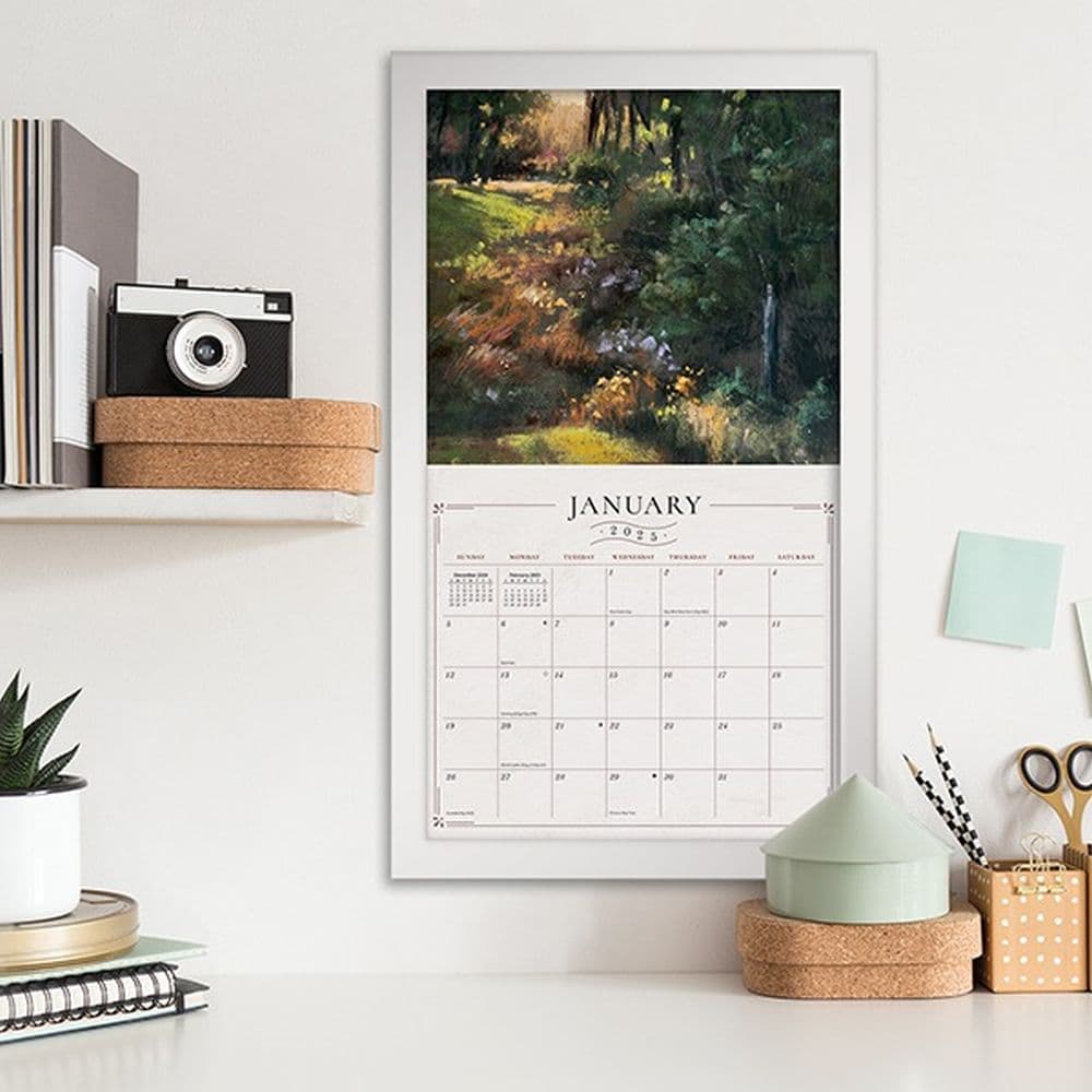 Soft Escapes by Valerie McKeehan 2025 Wall Calendar Fourth Alternate Image width=&quot;1000&quot; height=&quot;1000&quot;