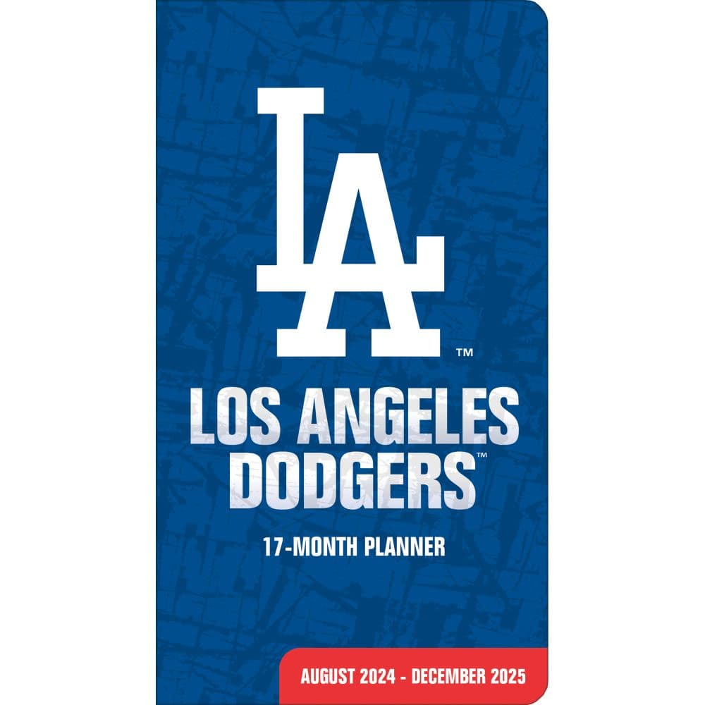 MLB Los Angeles Dodgers 17 Month Pocket Planner