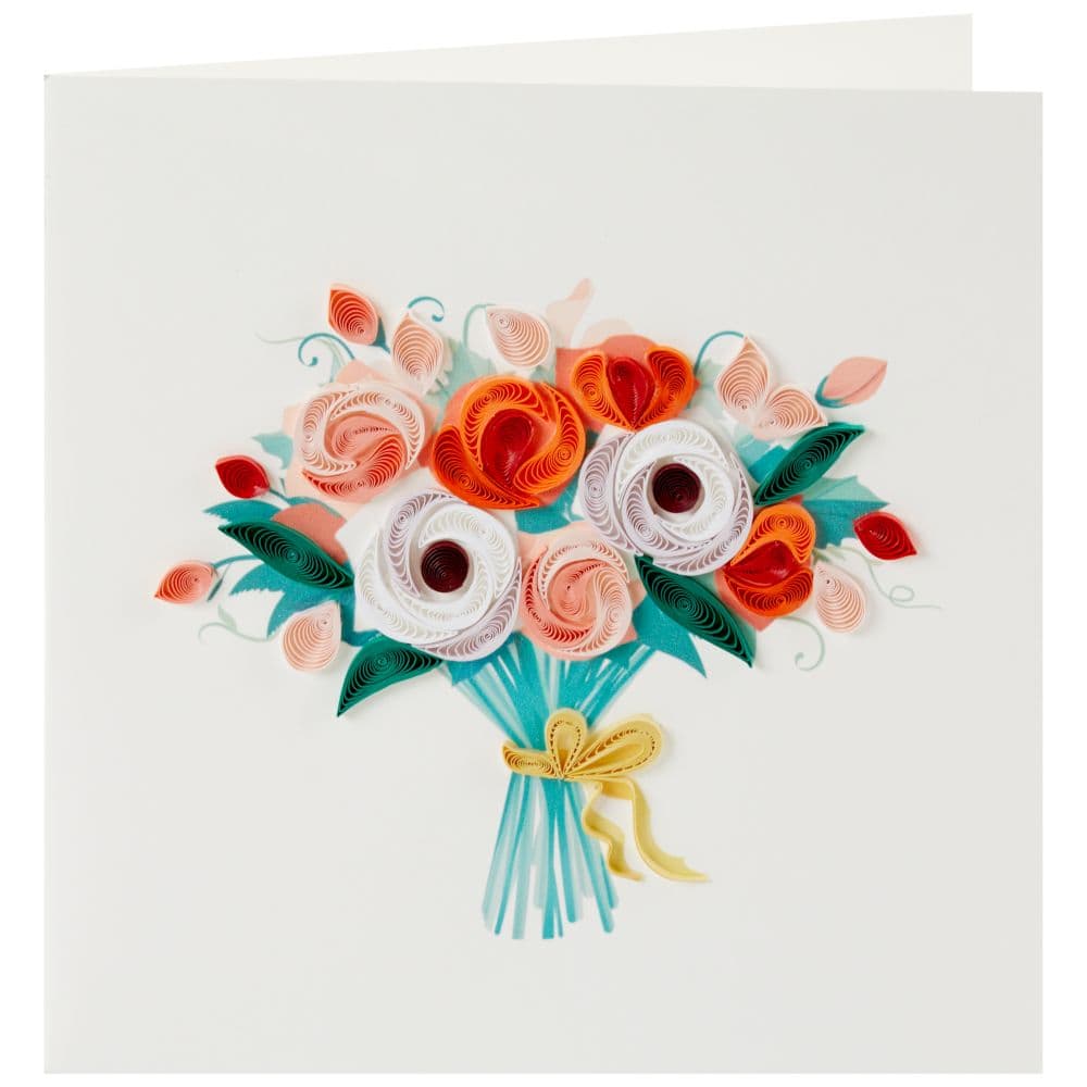 Bouquet Quilling Blank Card Fifth Alternate Image width=&quot;1000&quot; height=&quot;1000&quot;