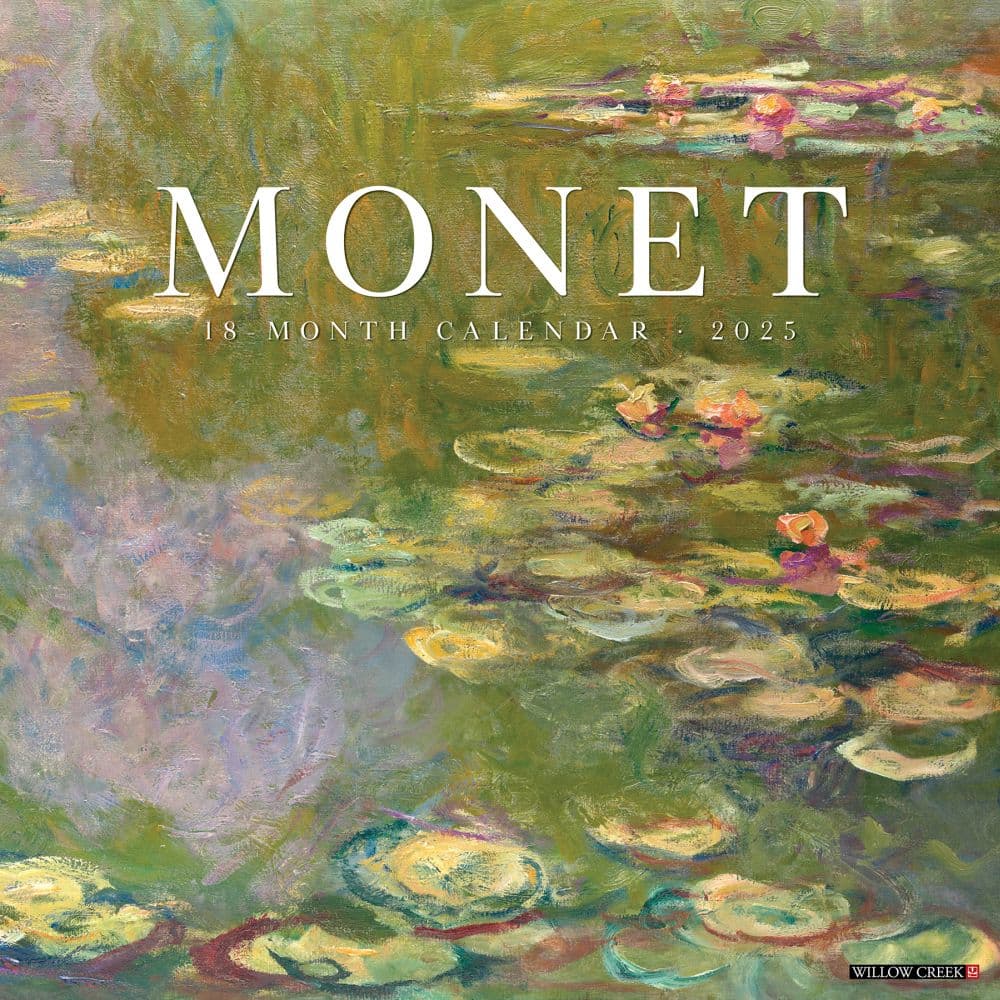 Monet 2025 Wall Calendar  Main Image