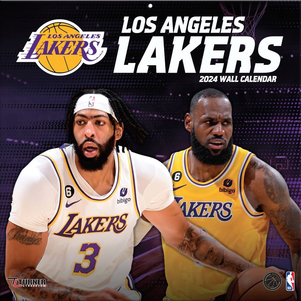 Los Angeles Lakers 2024 Wall Calendar Calendars com