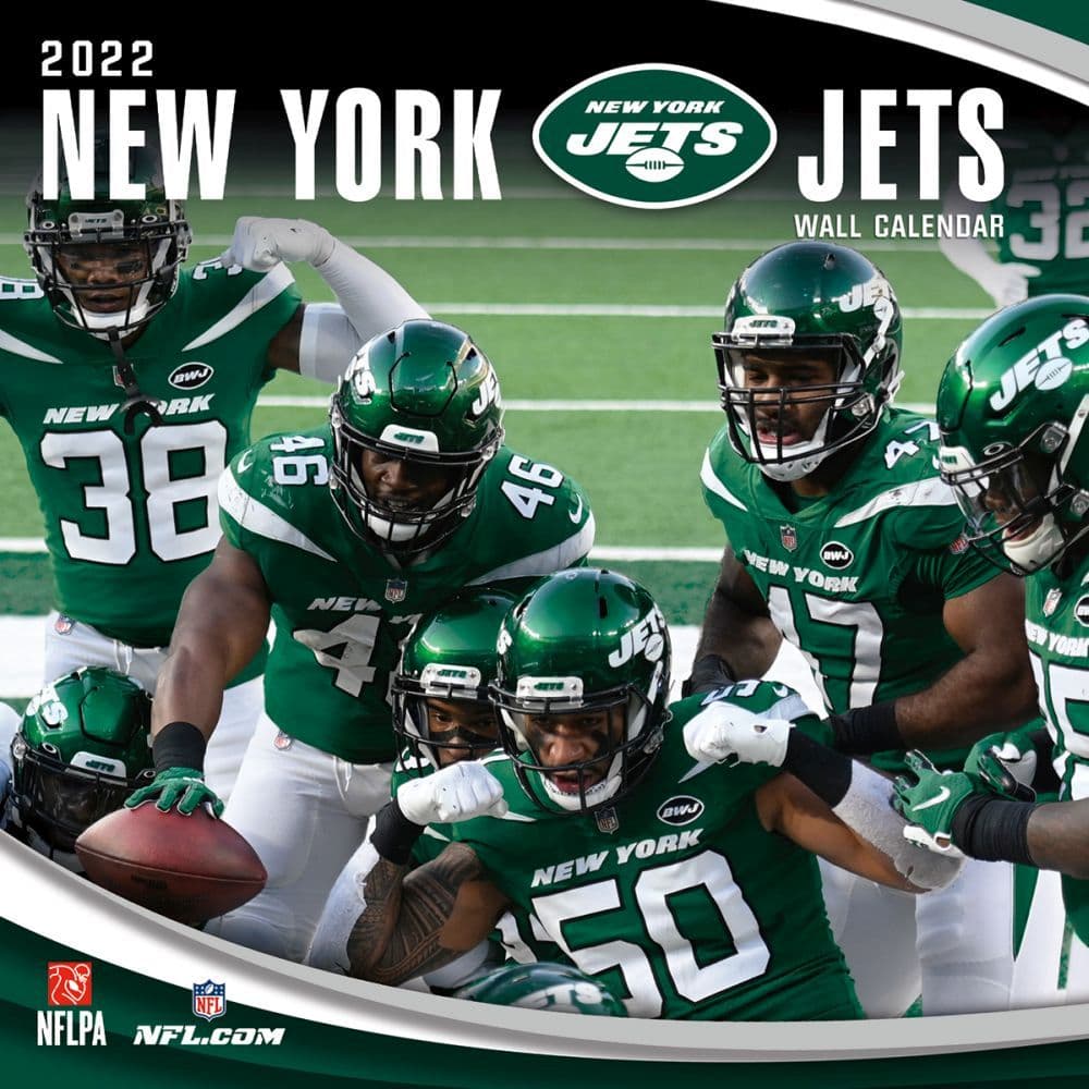 New York Jets 2022 Wall Calendar