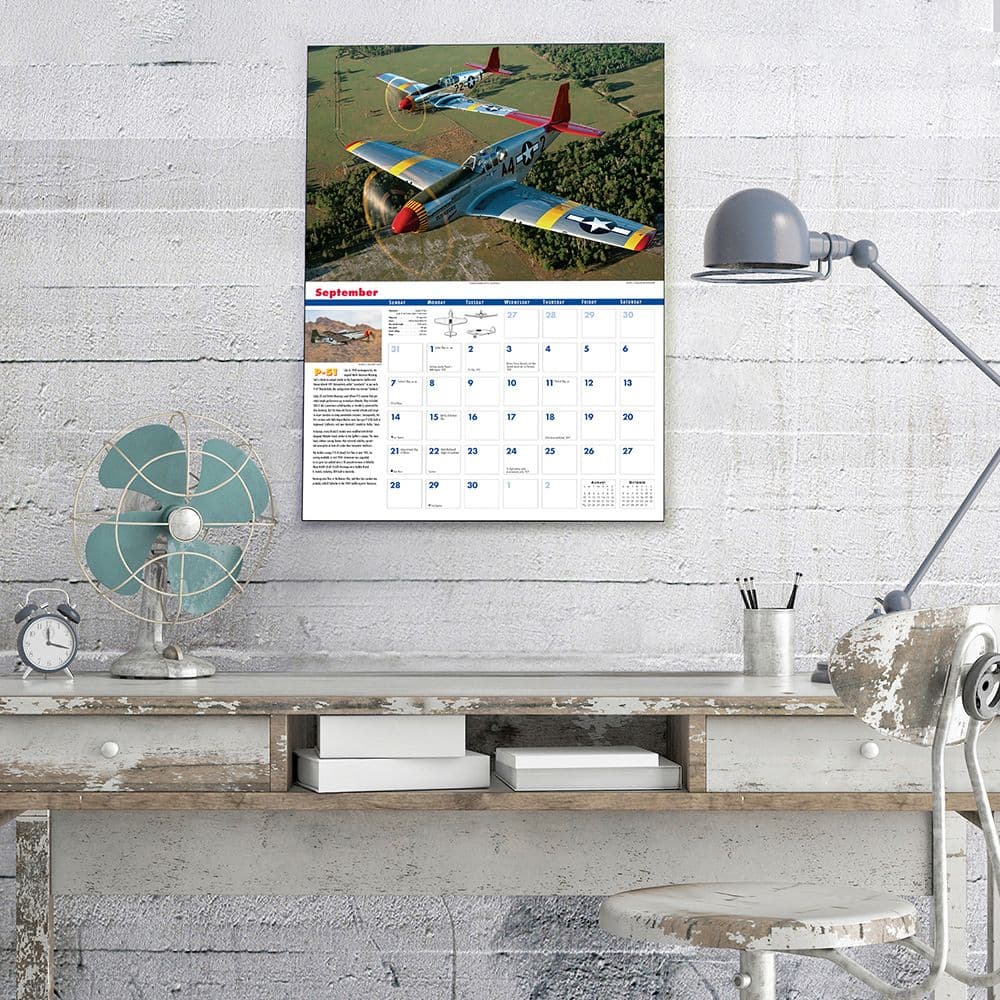 Golden Age of Flight 2025 Wall Calendar Fourth Alternate Image width=&quot;1000&quot; height=&quot;1000&quot;