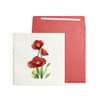 image Poppies Red Quilling Blank Card