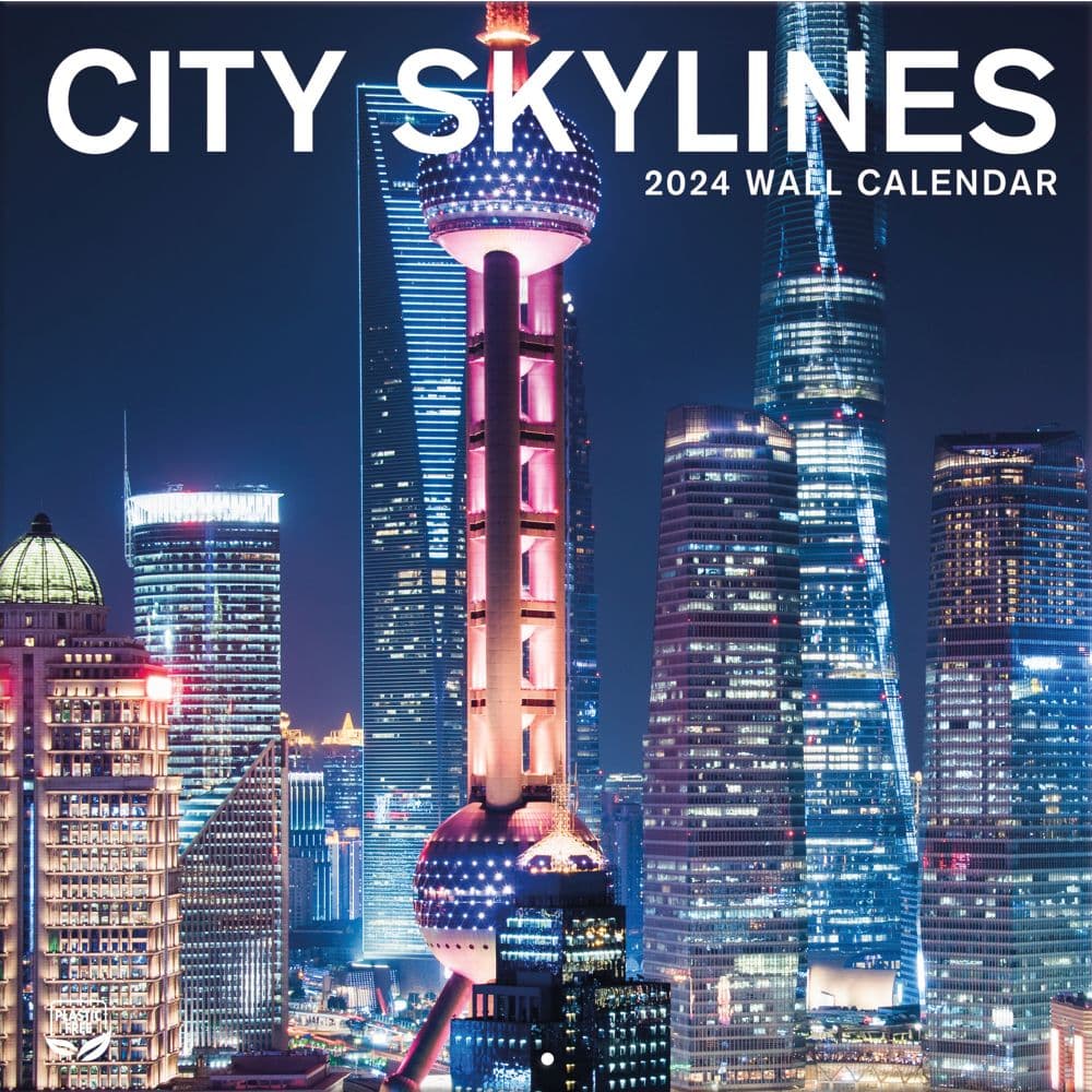 City Skylines 2024 Wall Calendar