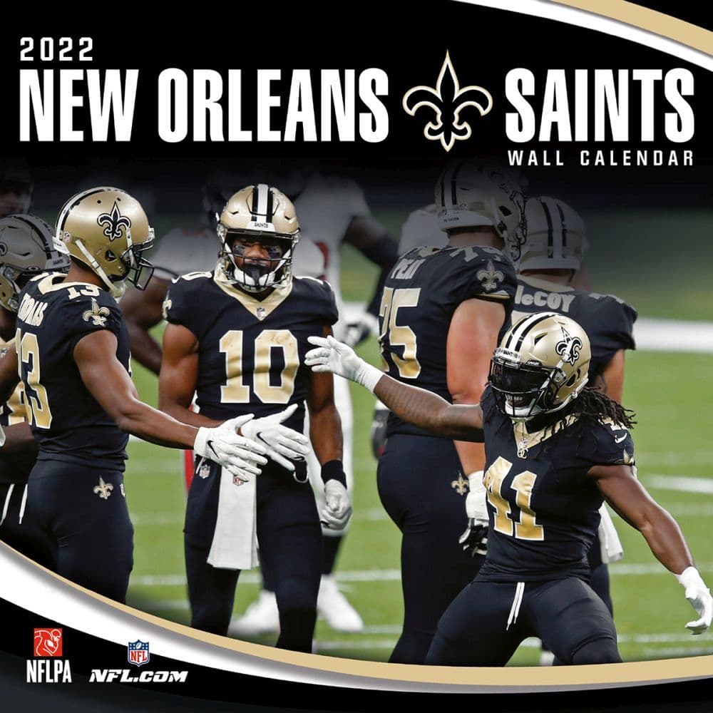 NFL New Orleans Saints 2022 Mini Wall Calendar