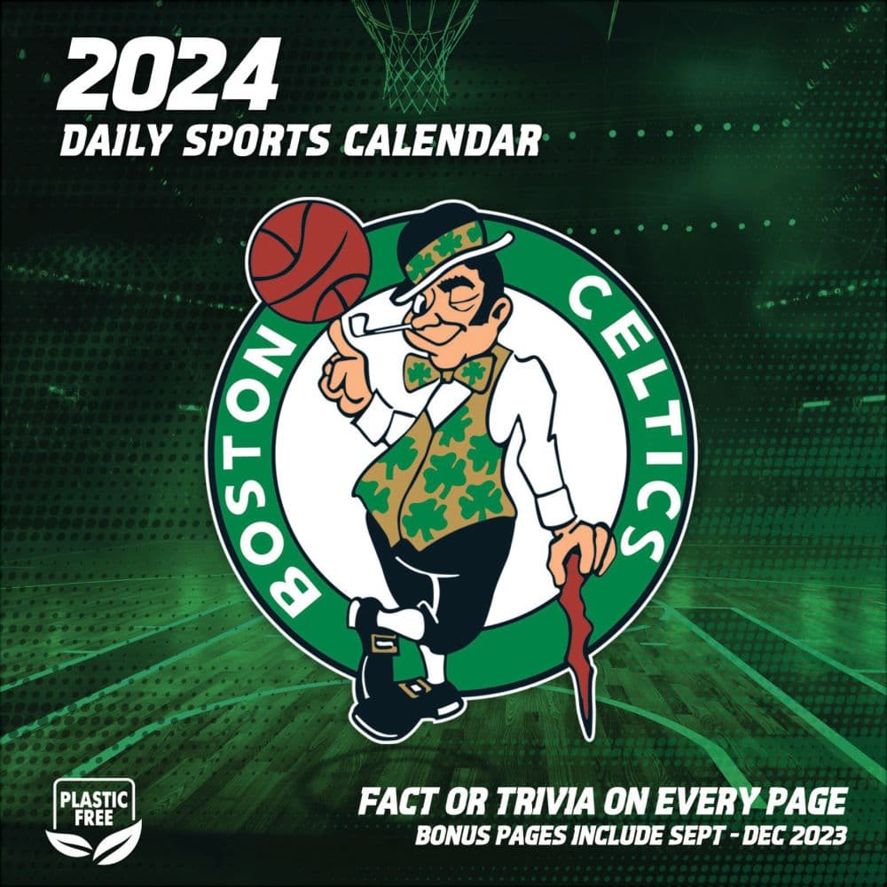 NBA Boston Celtics 2024 Desk Calendar