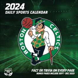 Boston Celtics 20234 Desk Calendar